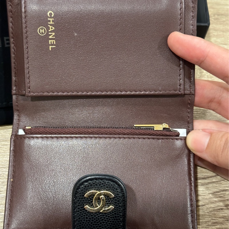 Chanel香奈兒對開零錢卡包-6