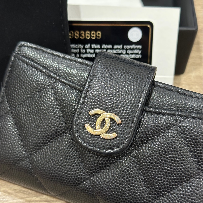 Chanel香奈兒對開零錢卡包-11