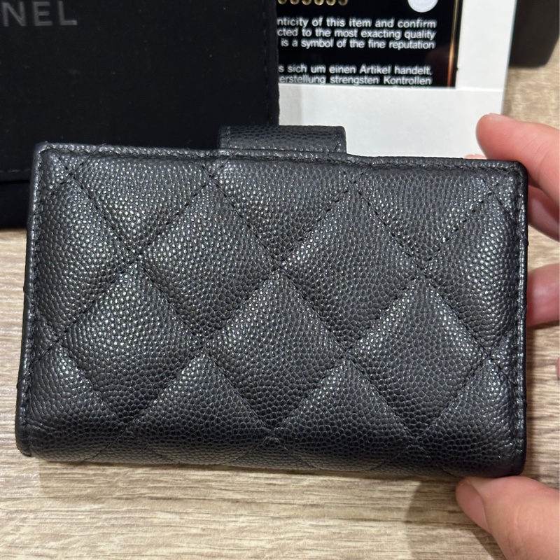 Chanel香奈兒對開零錢卡包-12