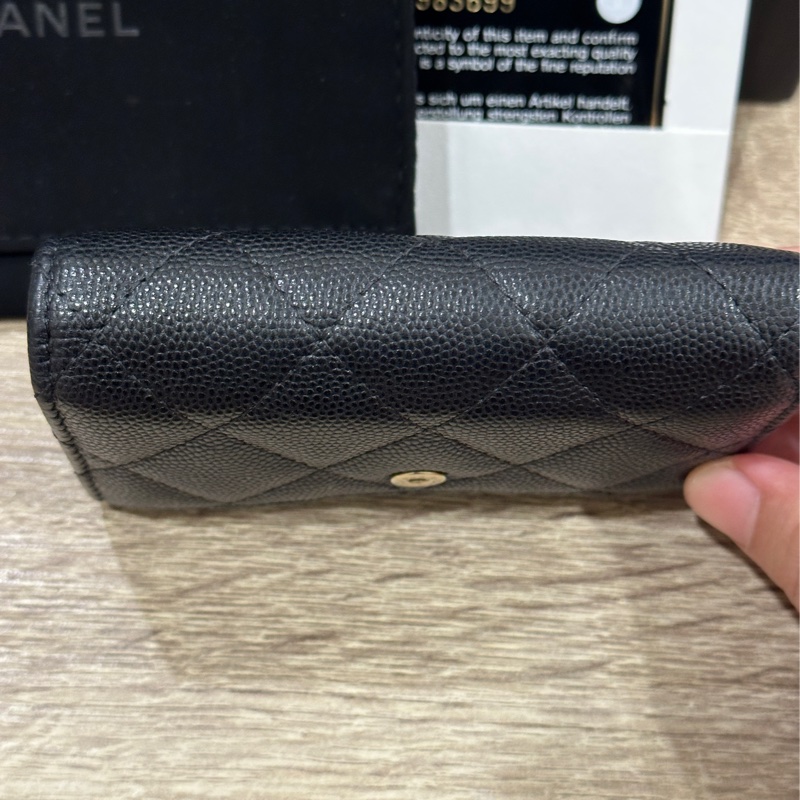 Chanel香奈兒對開零錢卡包-13