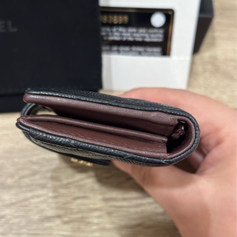 Chanel香奈兒對開零錢卡包-14