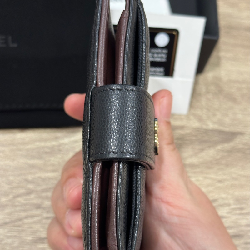 Chanel香奈兒對開零錢卡包-15