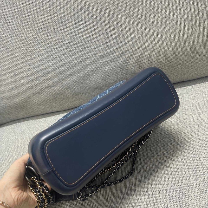 香奈兒Chanel流浪牛仔中號肩背包-4