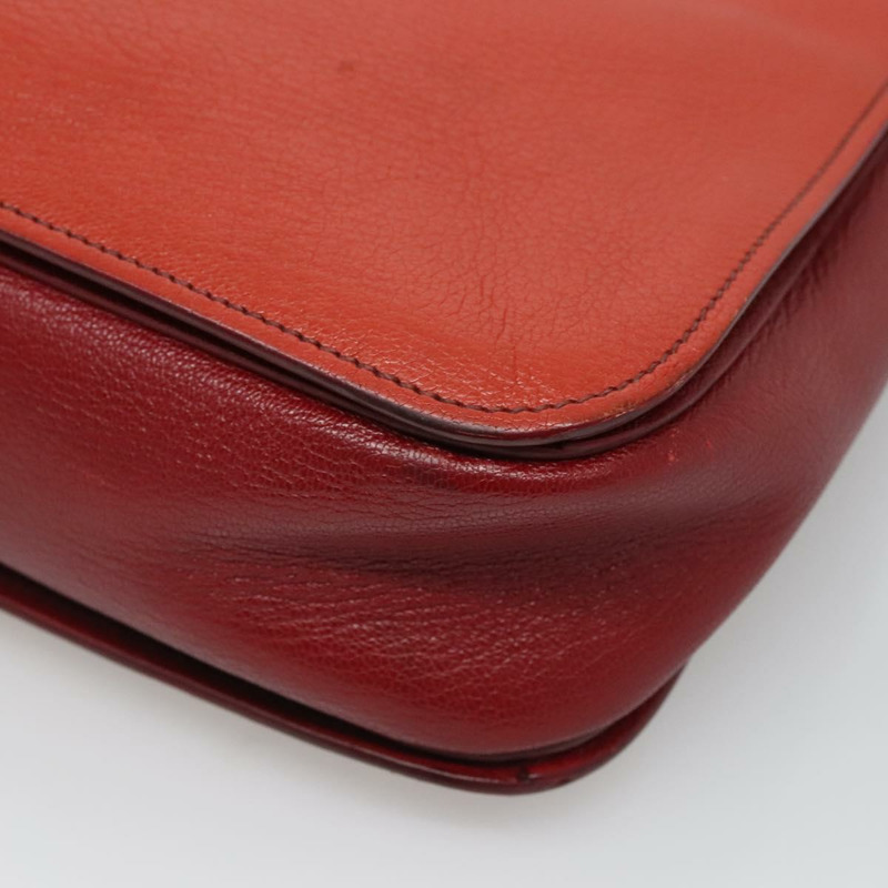 【日本直送】Miu Miu 手提包 皮革 兩用 紅色 金色 正品 127396-11