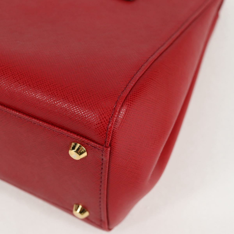 【日本直送】BURBERRY 手提包 皮革 紅金 正品 BA2993V-10