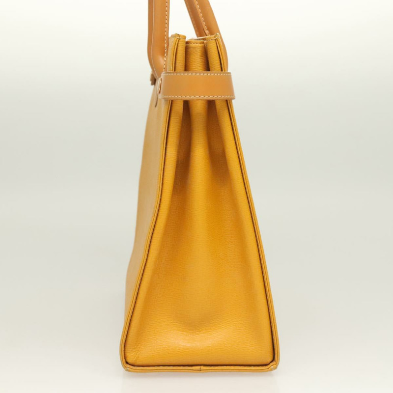 【日本直送】BURBERRY 手提包 皮革 黃金 正品 BA3158-3