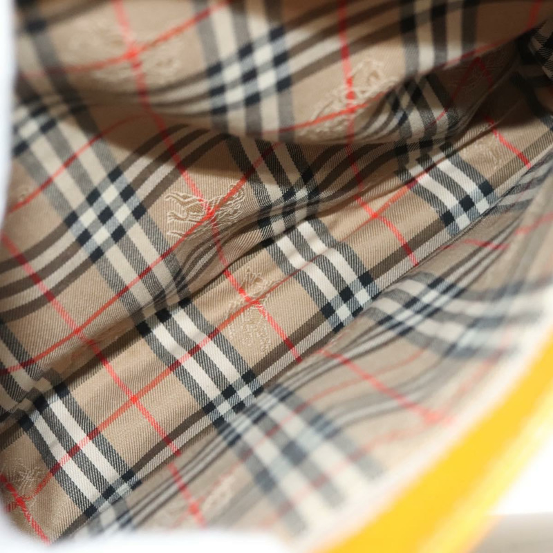【日本直送】BURBERRY 手提包 皮革 黃金 正品 BA3158-18
