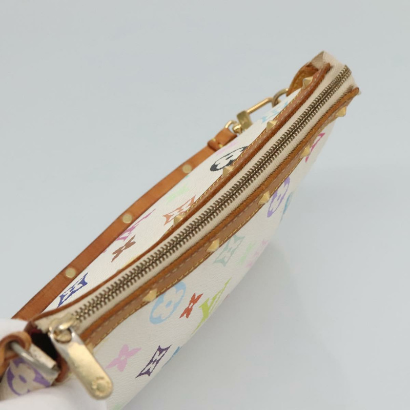 【日本直送】路易威登 多色手拿包配件袋 白色 M92649 正品 130463-5