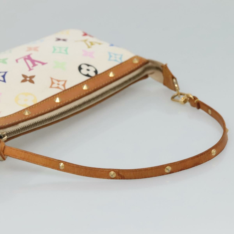 【日本直送】路易威登 多色手拿包配件袋 白色 M92649 正品 130463-6