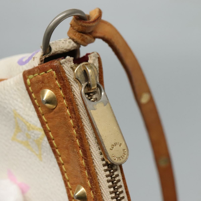 【日本直送】路易威登 多色手拿包配件袋 白色 M92649 正品 130463-14