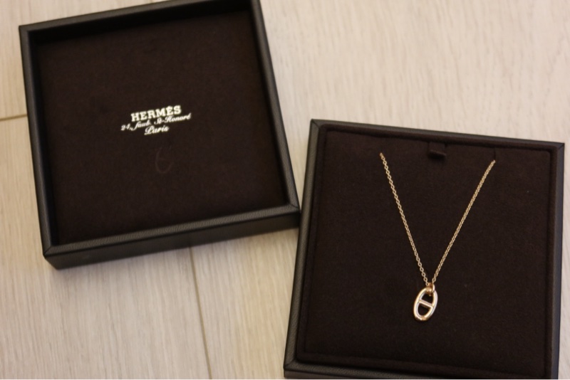 超稀有玫瑰金豬鼻項鏈-0