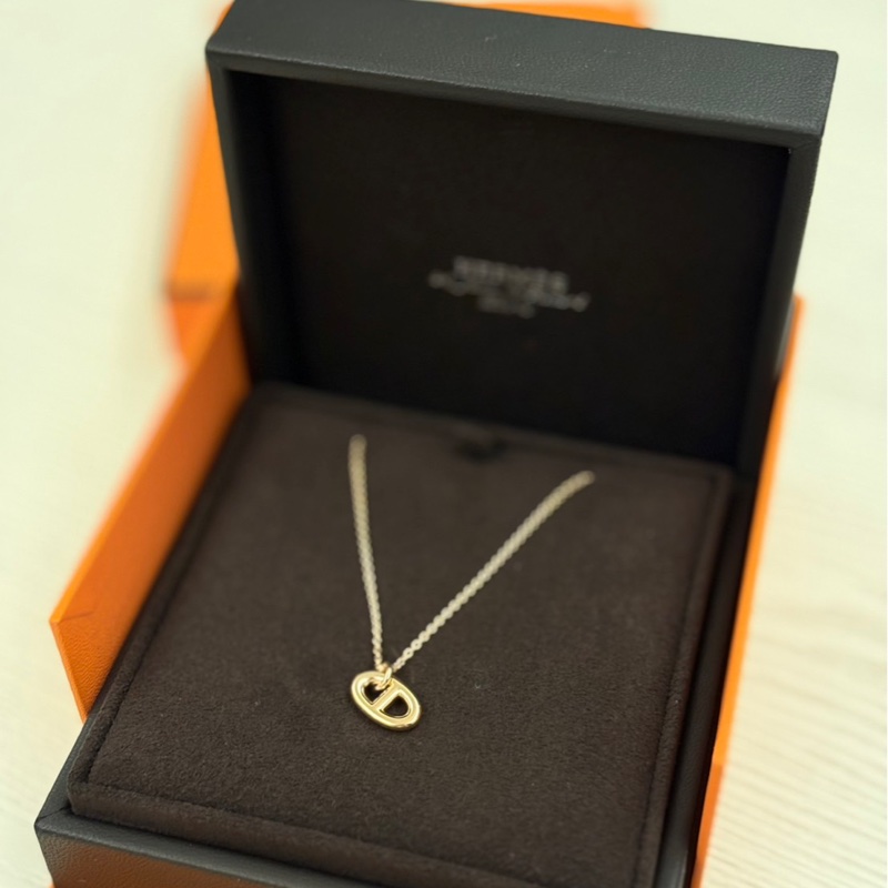 超稀有玫瑰金豬鼻項鏈-7