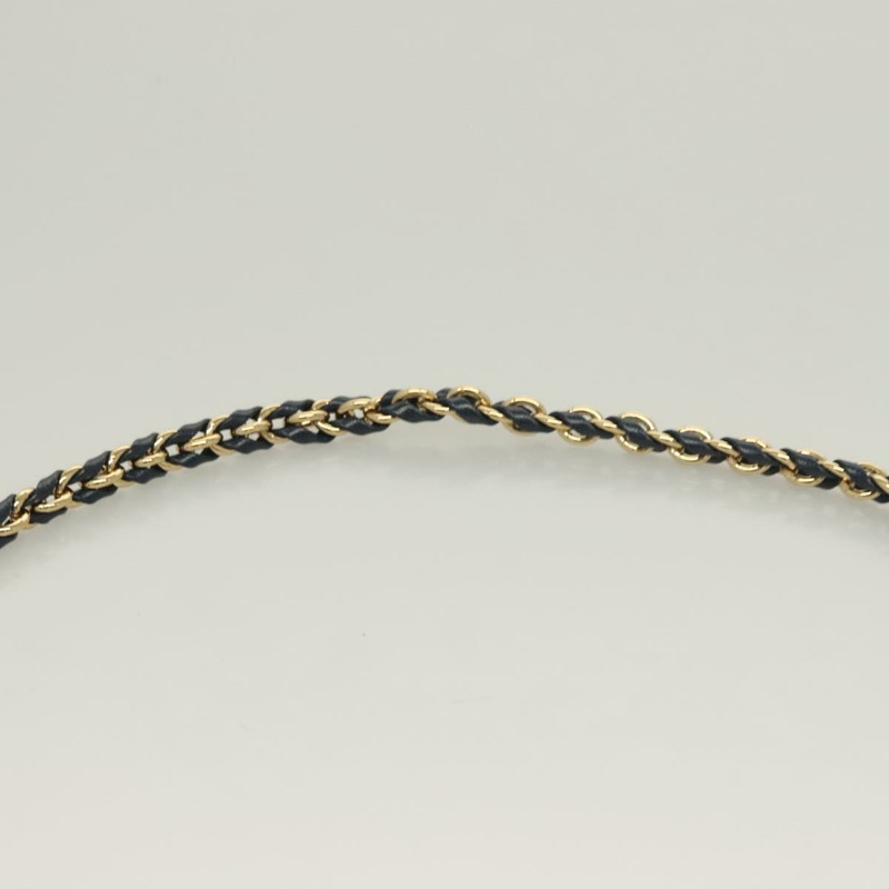 【日本直送】Salvatore Ferragamo Vala 鏈條單肩包 皮革 海軍藍 金色 正品 130907-13