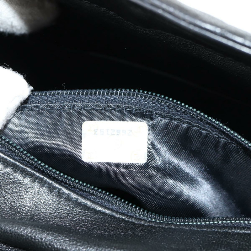 【日本直送】香奈兒 Matelasse 單肩包 皮革 黑金 CC 正品 PP788V-10