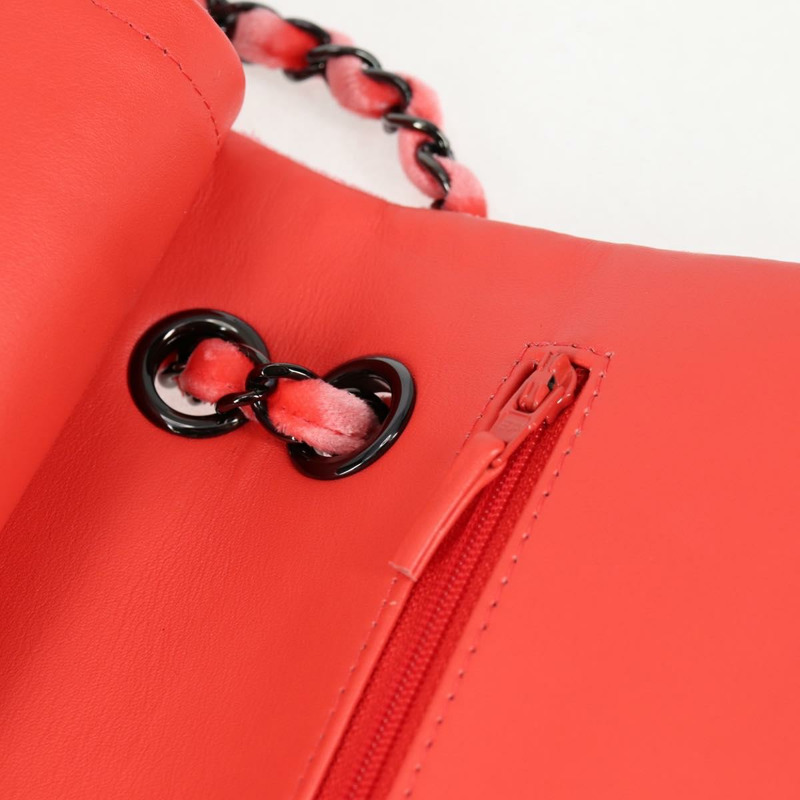 【日本直送】香奈兒 (CHANEL) Matelasse 25 鏈條肩背包，絲絨粉紅色，CC 標誌，貨號 130579SM-21