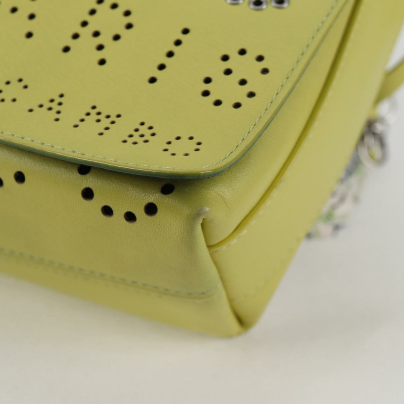 【日本直送】香奈兒 (CHANEL) 皮革鏈條單背包,黃色,雙C標誌,貨號 130486M-14