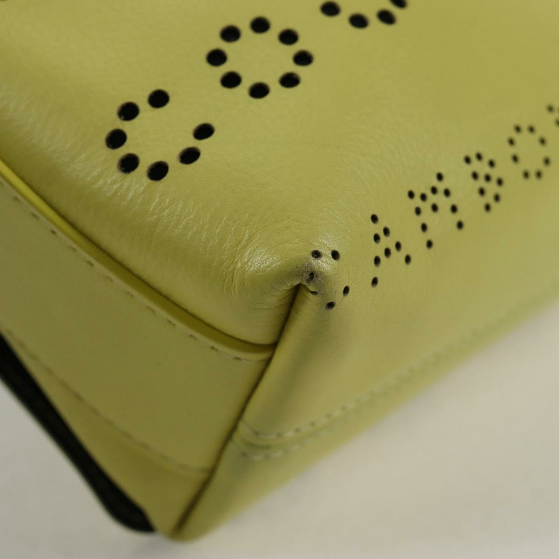 【日本直送】香奈兒 (CHANEL) 皮革鏈條單背包,黃色,雙C標誌,貨號 130486M-15