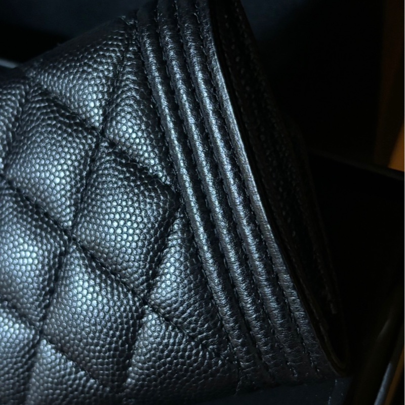 🎄聖誕節禮物🎁Boy Chanel 經典黑銀色卡包-5