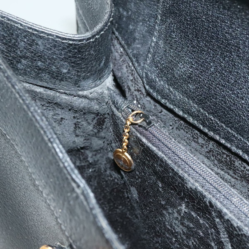 【日本直送】GUCCI 竹節手提包 皮革 黑金色 002 1186 0259 正品 ep9321-19