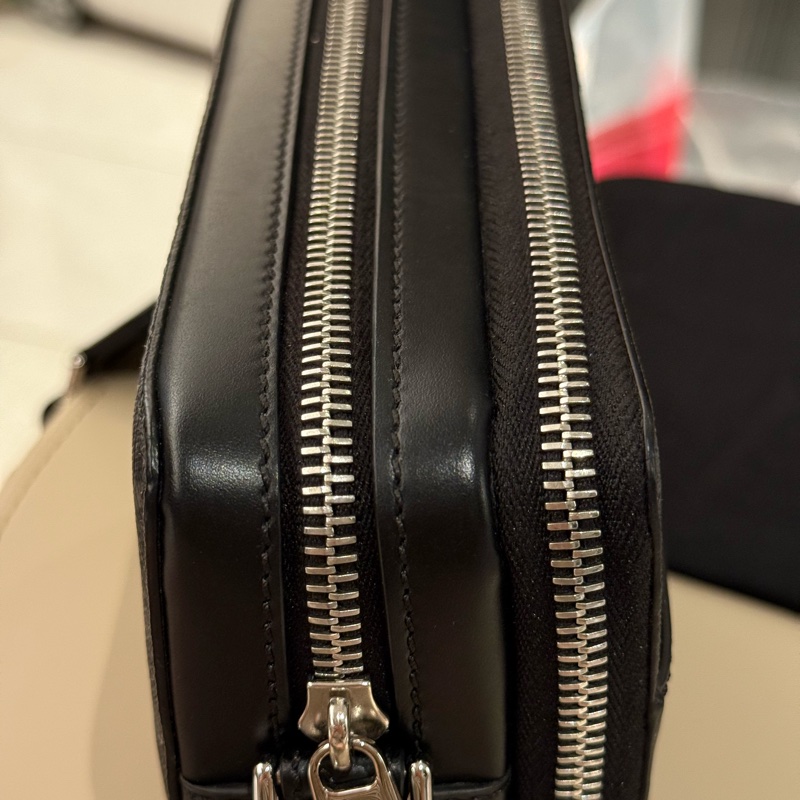 【FENDI 義大利製】FF方形雙層相機包-男女通用-13