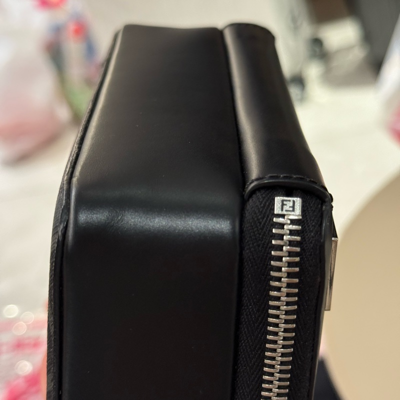 【FENDI 義大利製】FF方形雙層相機包-男女通用-15