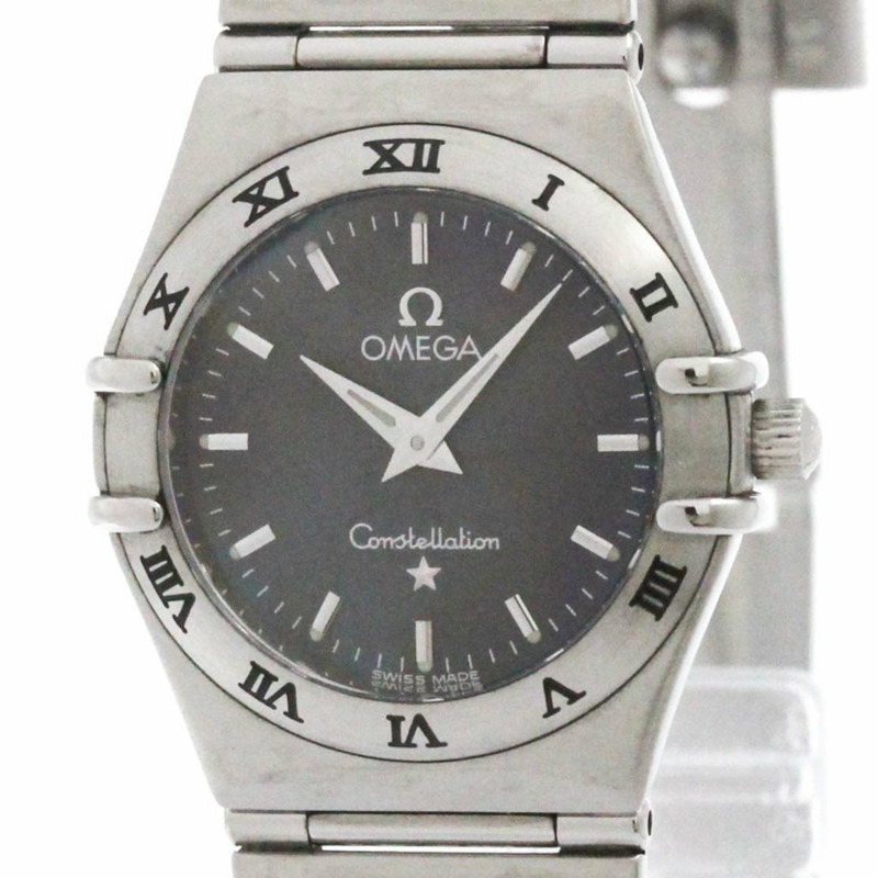 歐米茄星座系列鋼質石英女士腕錶 1562.40 拋光-0