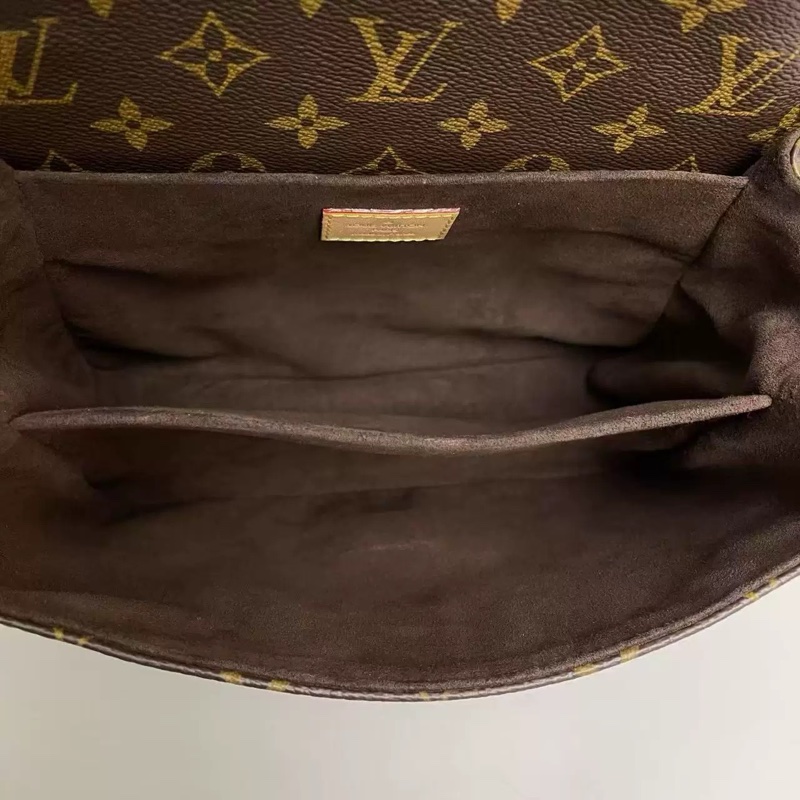 新款芯片款！Louis Vuitton 老花郵差包-4