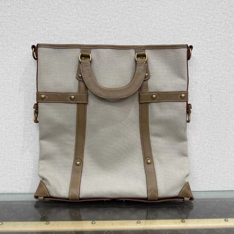 LV 中古帆布琴譜手提托特包 40*40*2 98新配件塵袋-5