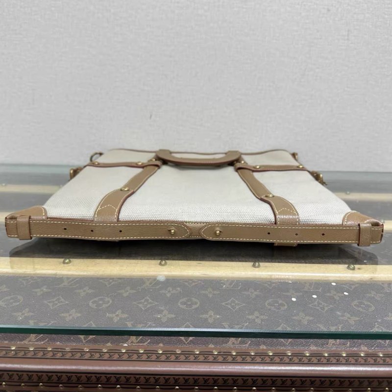 LV 中古帆布琴譜手提托特包 40*40*2 98新配件塵袋-2