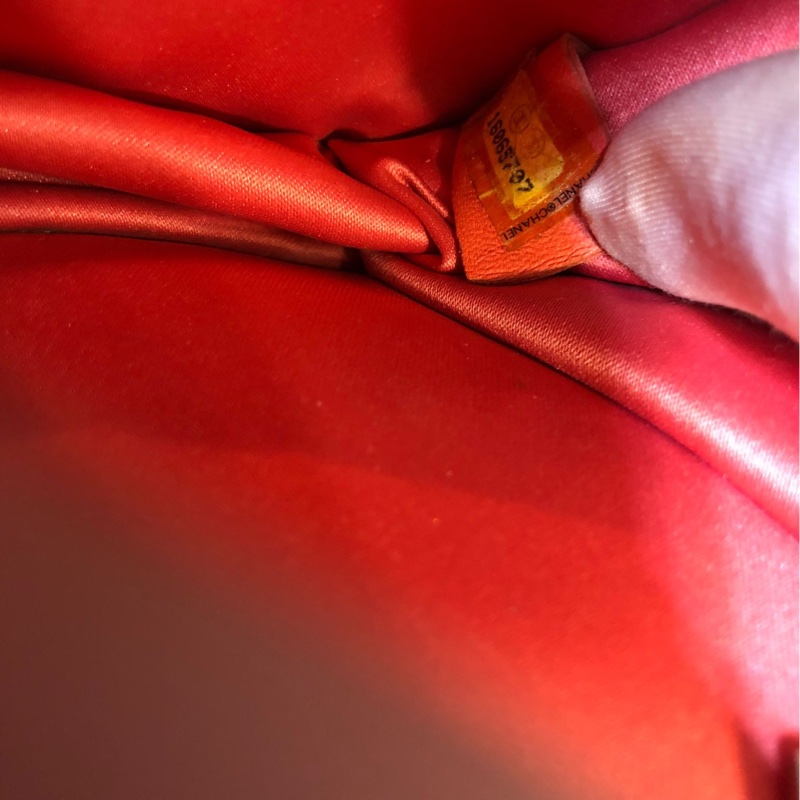 二手CHANEL 單肩袋 紫色漆皮-2