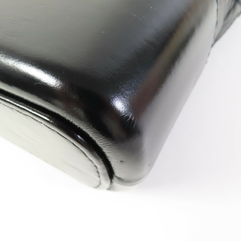 CHANEL 牛皮皮革Gabrielle Medium鏈帶肩背袋-9