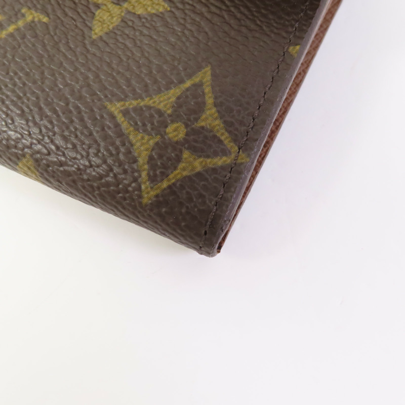 LOUIS VUITTON Monogram Portefeuille Sarah金扣長錢包-4