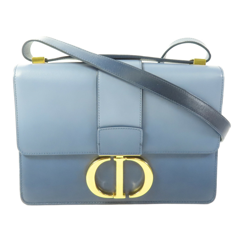 Dior 牛皮皮革30 Montaigne金扣肩背袋-0
