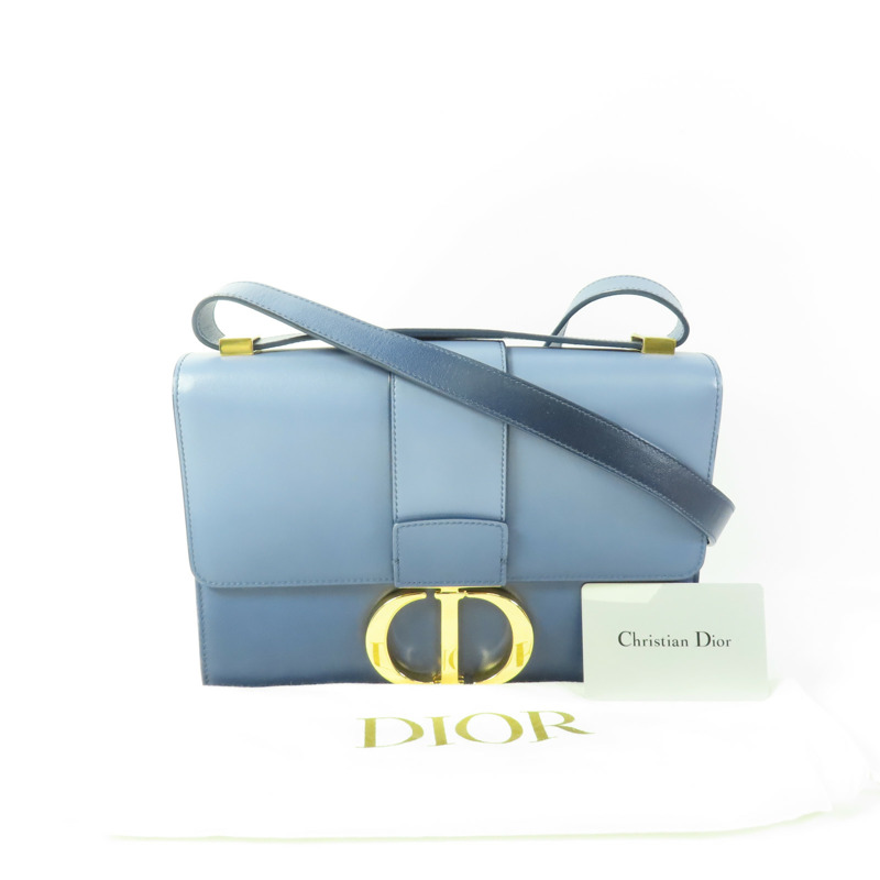 Dior 牛皮皮革30 Montaigne金扣肩背袋-7