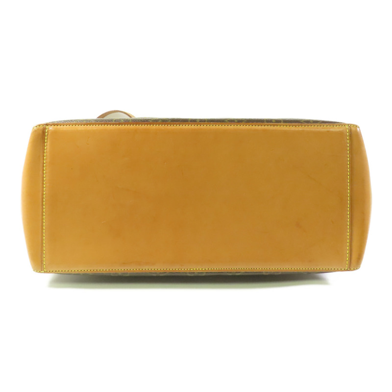 LOUIS VUITTON Monogram Cabas Mezzo金扣肩背袋棕色-3