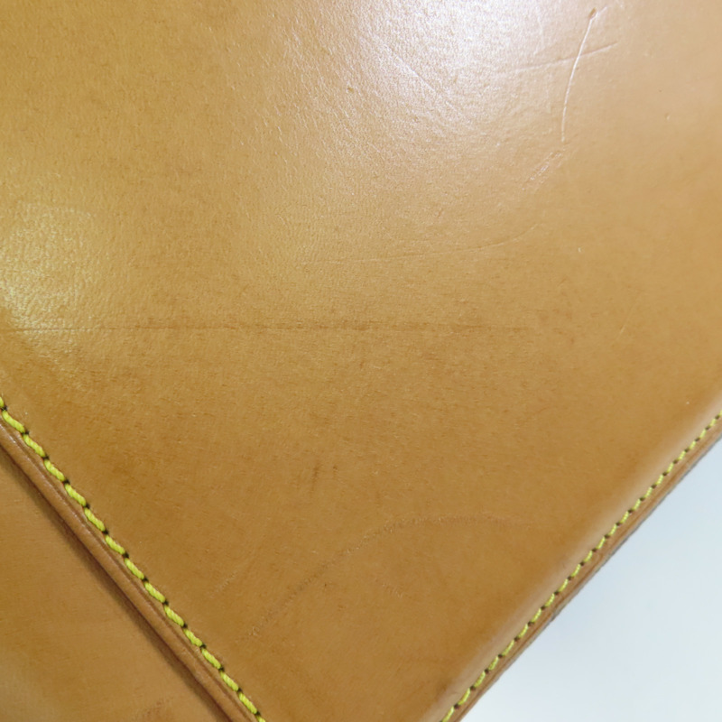 LOUIS VUITTON Monogram Cabas Mezzo金扣肩背袋棕色-12