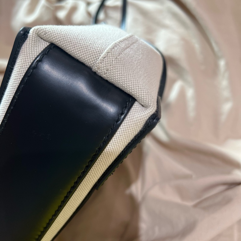 Balenciaga 巴黎世家 Navy XS 帆布包-8