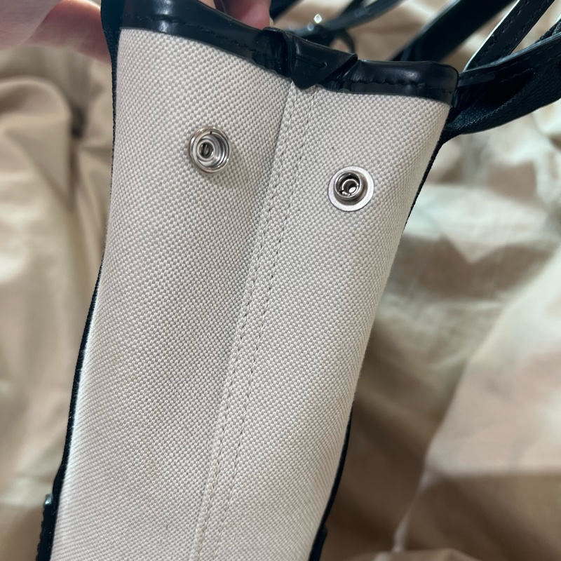 Balenciaga 巴黎世家 Navy XS 帆布包-12