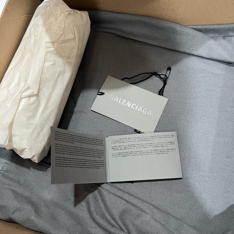 Balenciaga 巴黎世家 Navy XS 帆布包-20