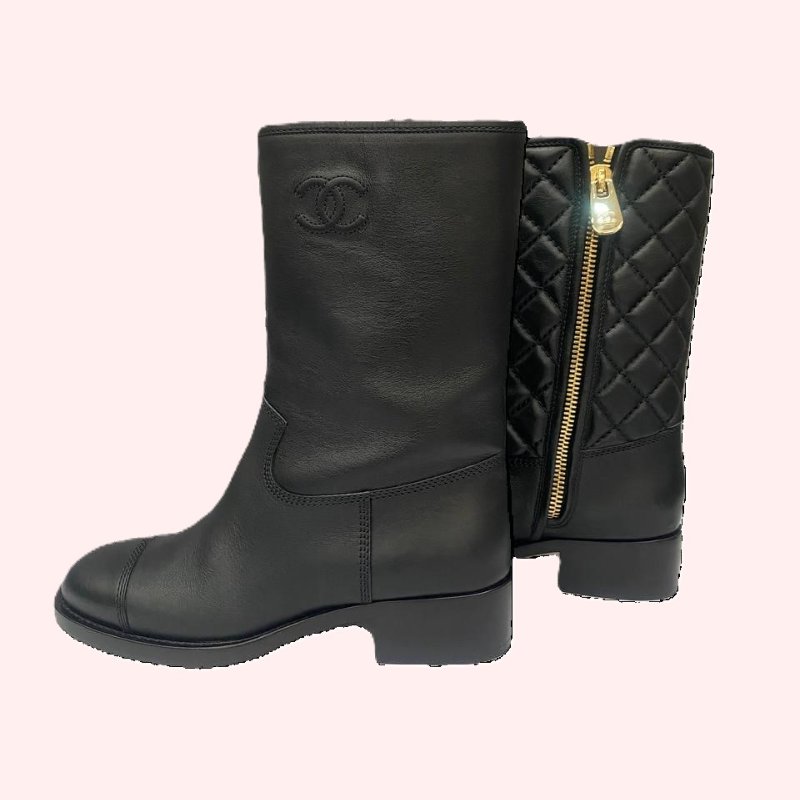Chanel women's Boots 38號-2
