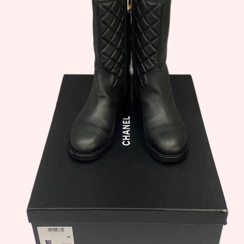 Chanel women's Boots 38號-11