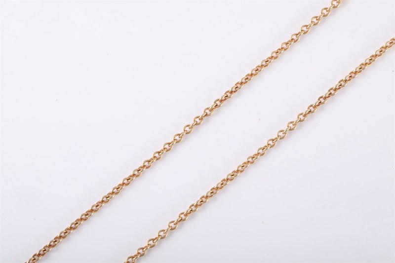 TIFFANY&CO(蒂芙尼) 18K黃金 黃金 愛心 小號項鏈 18K-3