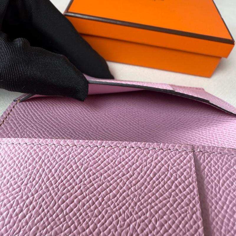 HERMES Bearn雙色雙摺短夾-7