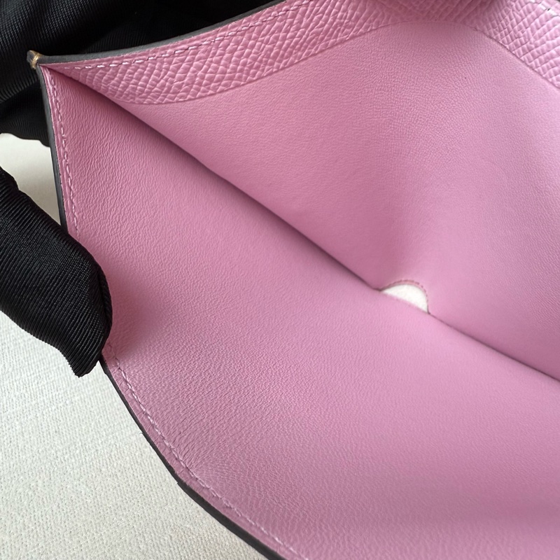 HERMES Bearn雙色雙摺短夾-10