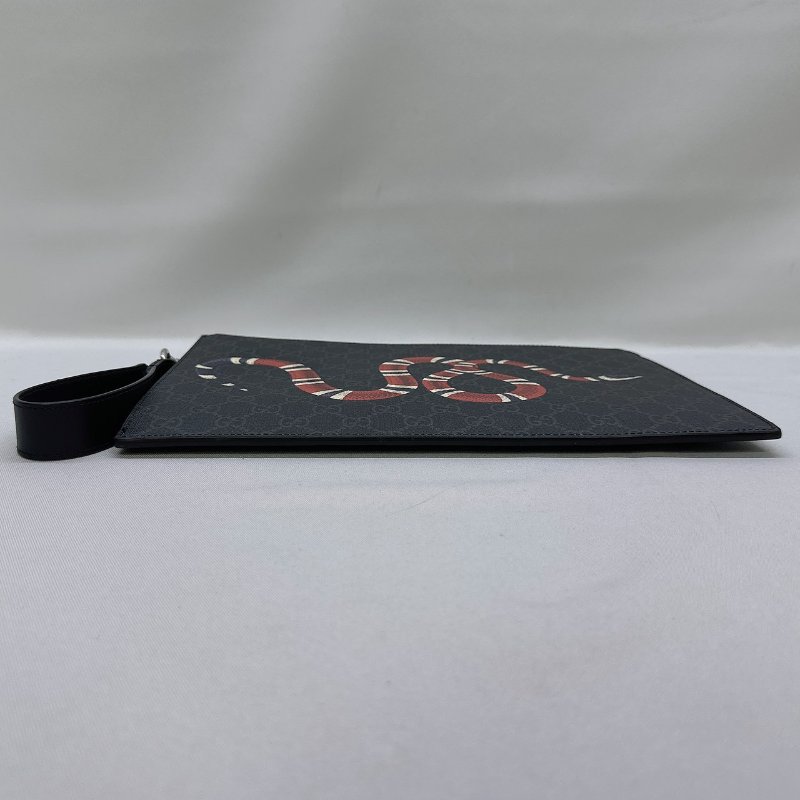 GUCCI GG Supreme帝王蛇手拿包-4