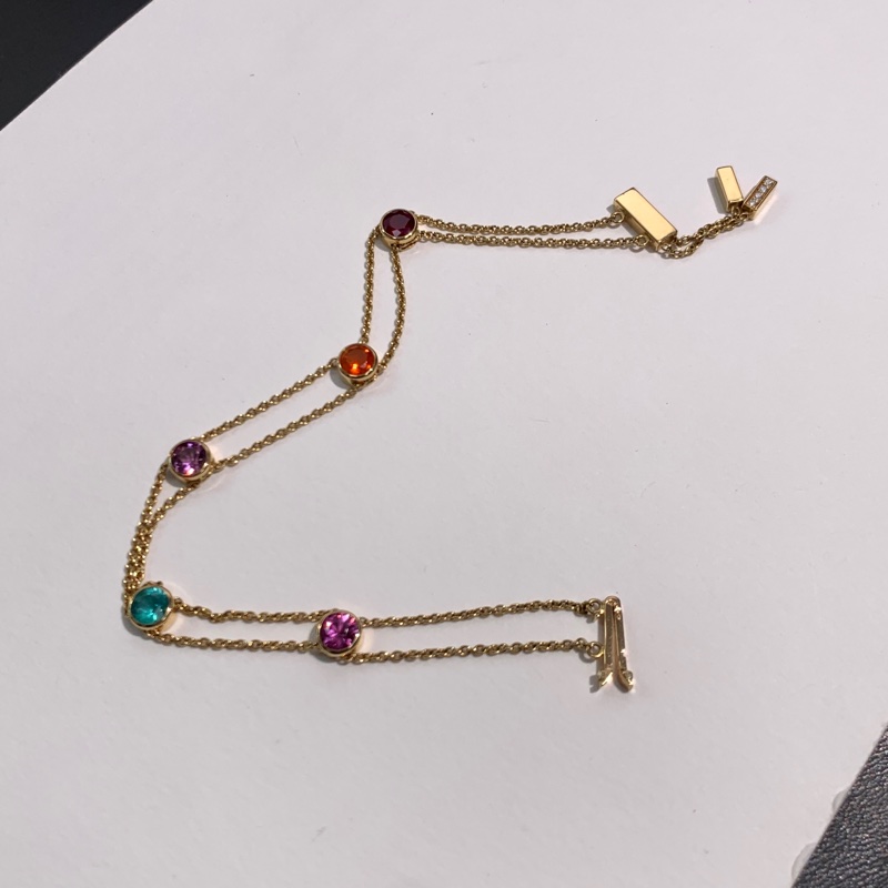 CHAUMET尚美 les acrostiches juex de liens系列定制藏頭詩彩寶手鍊， 長度17.5釐米-2