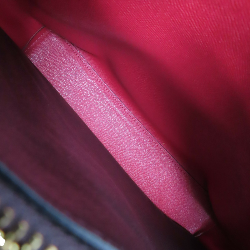 黑色 牛皮 肩背包-4