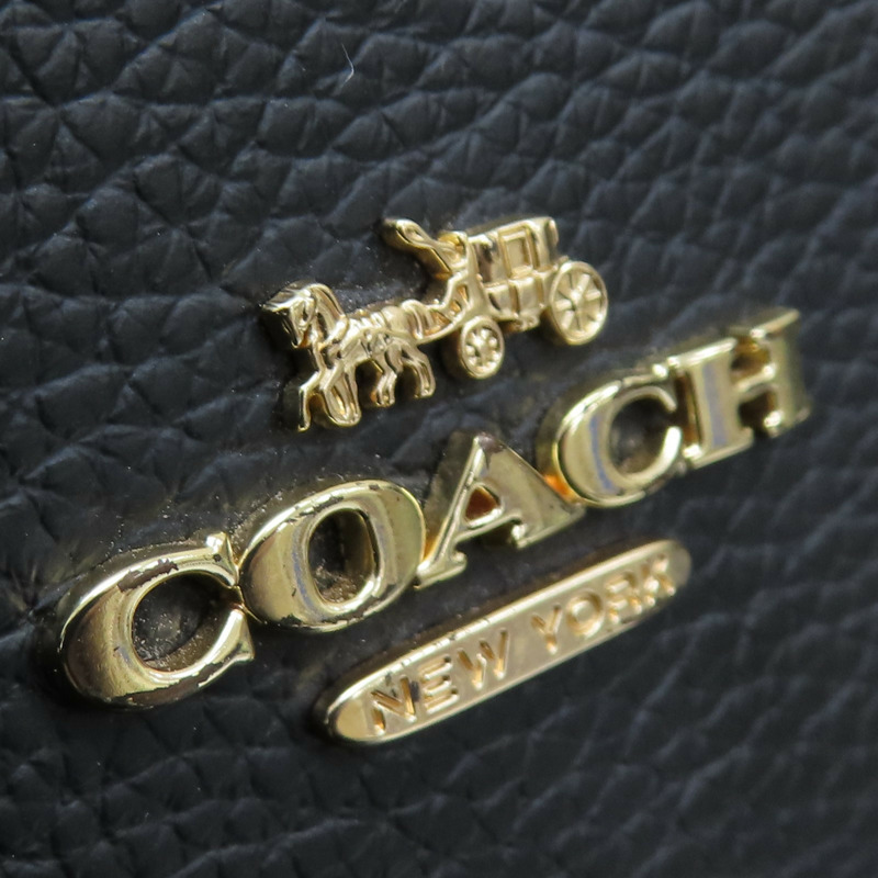 黑色 牛皮 肩背包-12