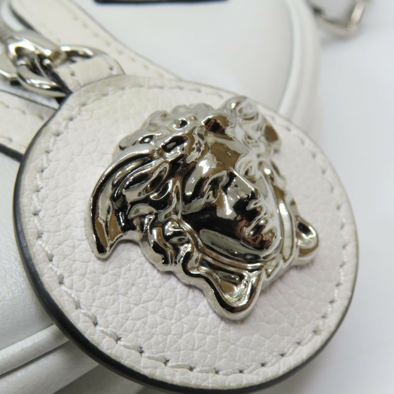 白色 牛皮 兩用包-6