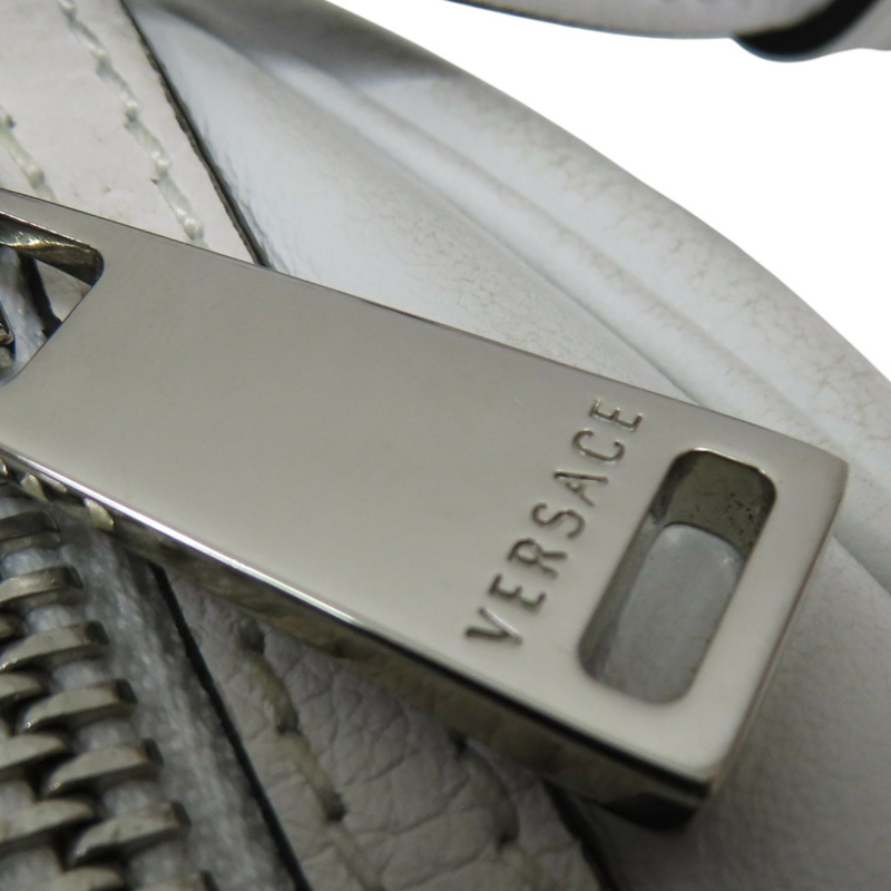 白色 牛皮 兩用包-7